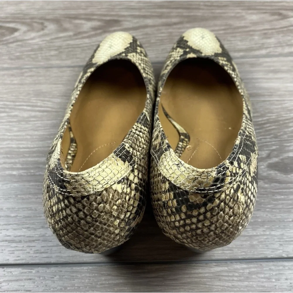 Clarks Women's Snakeprint Wedge Heels Multicolor‎ Size 8.5 M